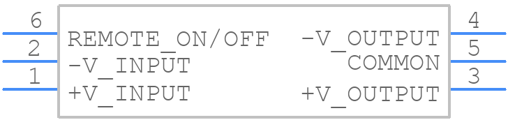 ECLB40W-24D15 - Cincon - PCB symbol