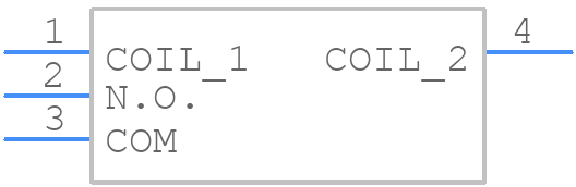 HF46F/12-HS1T - Hongfa - PCB symbol