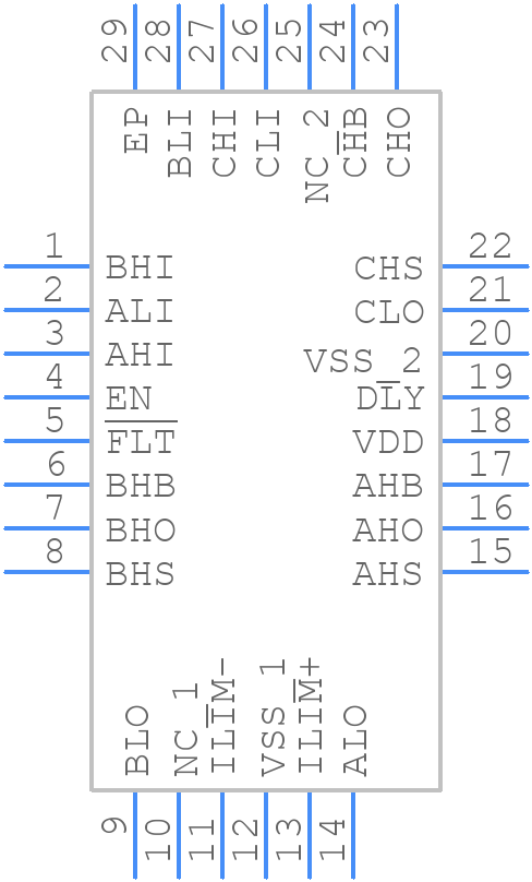 MIC4607A-1YMLVAO - Microchip - PCB symbol