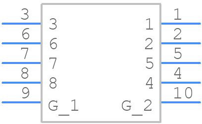RCP-5SPFFC-SCU7001 - Amphenol - PCB symbol