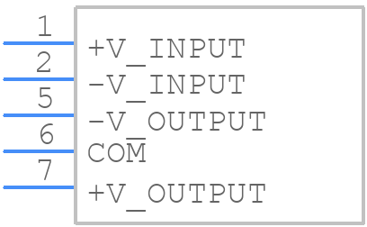 AM2DS-0505DH30EZ - aimtec - PCB symbol