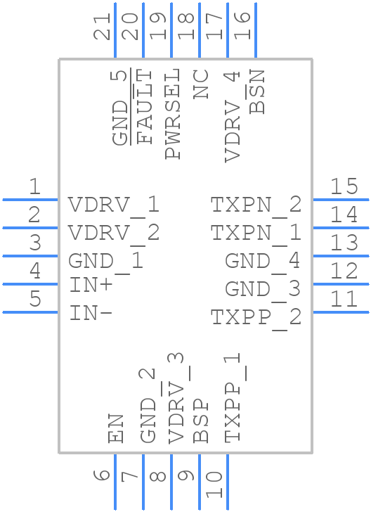 AHV85003K18ESTR - Allegro Microsystems - PCB symbol