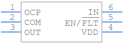 UCC57148ADBVR - Texas Instruments - PCB symbol