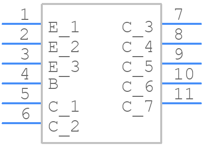 DXTP80030DFGQ-7 - Diodes Incorporated - PCB symbol