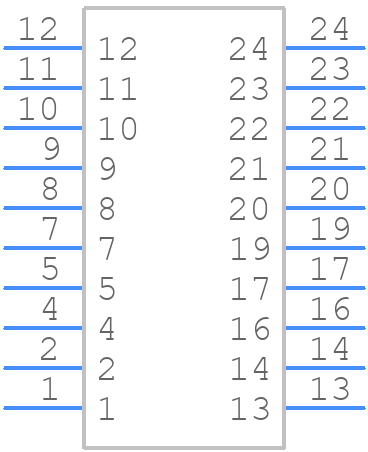 0444990096 - Molex - PCB symbol