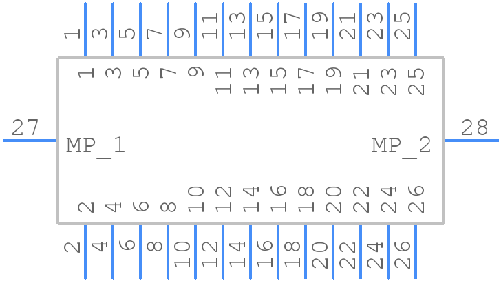2241420260 - Molex - PCB symbol