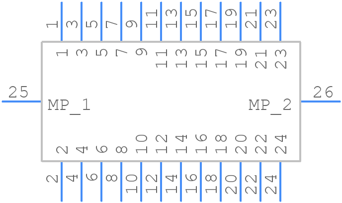 2241420240 - Molex - PCB symbol