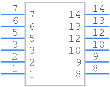 0460115001 - Molex - PCB symbol