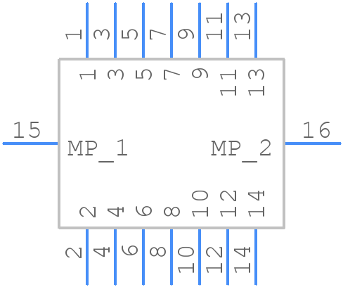 2241420140 - Molex - PCB symbol