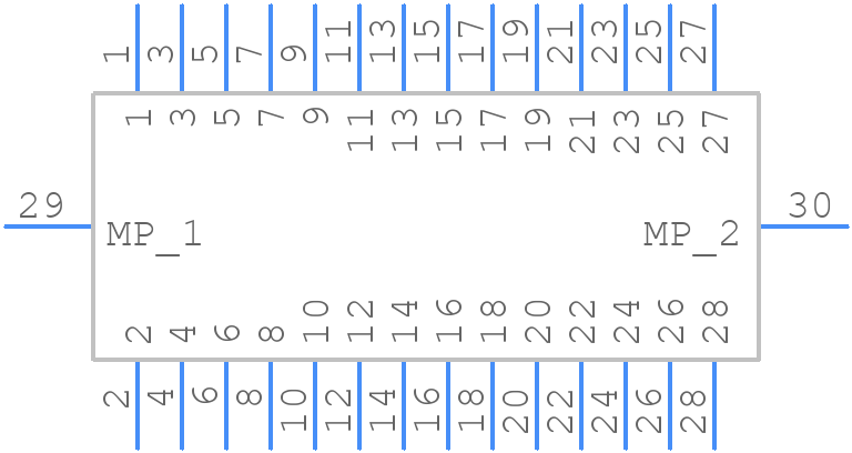 2241420280 - Molex - PCB symbol