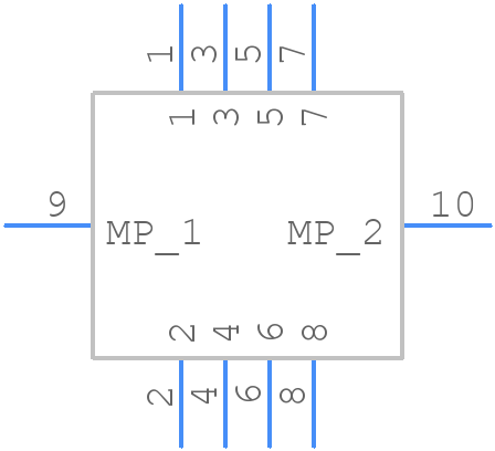 2241420080 - Molex - PCB symbol
