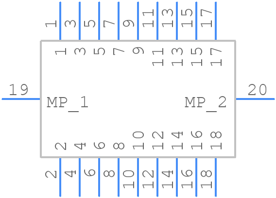 2241420180 - Molex - PCB symbol