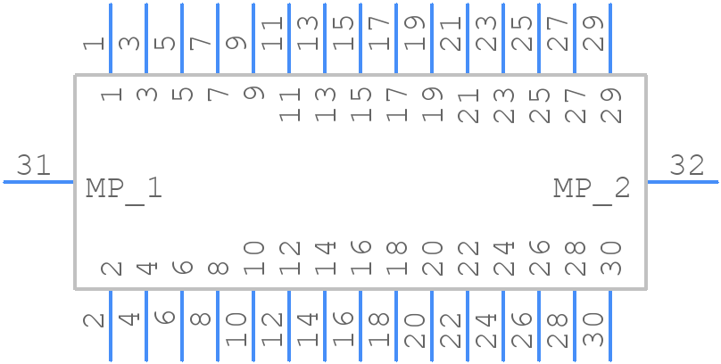 2241420300 - Molex - PCB symbol