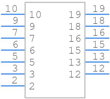 0444723002 - Molex - PCB symbol