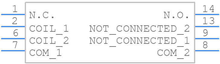 DIP05-1C90-51E - STANDEXMEDER - PCB symbol