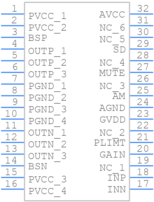 CS8683H - Chip Star Technology - PCB symbol