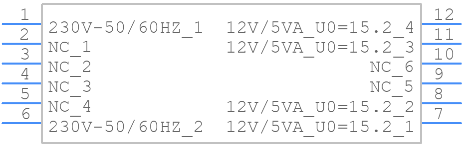ST81795 - RS Pro - PCB symbol