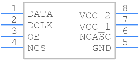 EPC1PC8 - Intel - PCB symbol