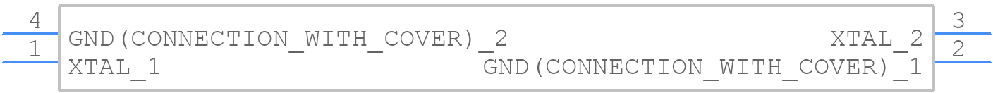 CS10820-24M - NDK - PCB symbol