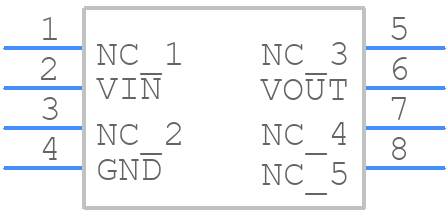 RH1021BMH-7 - Analog Devices - PCB symbol