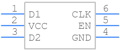 NXF6505BDM-Q100/GH - Nexperia - PCB symbol