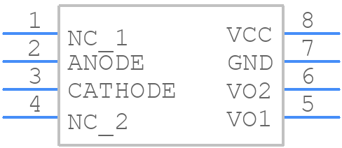 HCPL-3101 - Avago Technologies - PCB symbol