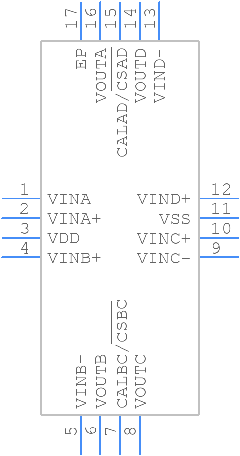 MCP659-E/ML - Microchip - PCB symbol