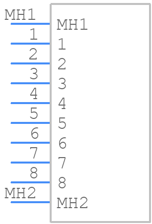 1864130000 - Weidmüller - PCB symbol