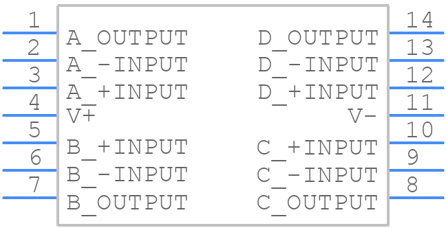 NJM064M - Nisshinbo - PCB symbol
