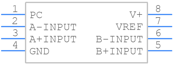 NJM2146BD - Nisshinbo - PCB symbol