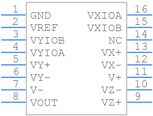 HA9P2556-9Z - Renesas Electronics - PCB symbol