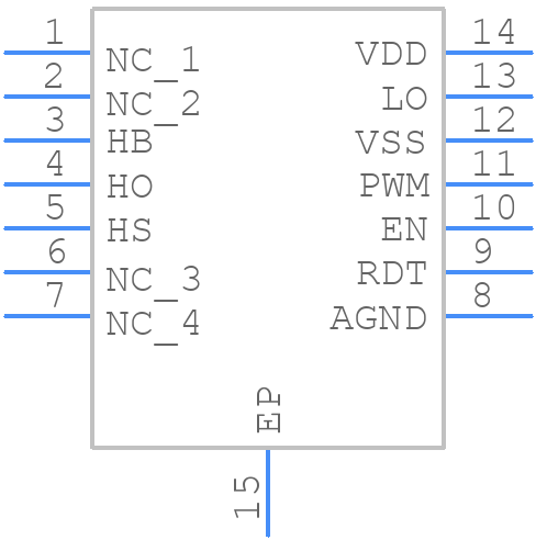 ISL78444EVAL1Z - Renesas Electronics - PCB symbol