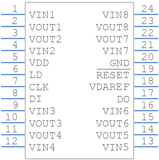 M62364FP#DF1G - Renesas Electronics - PCB symbol