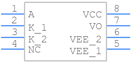 PS9305L-AX - Renesas Electronics - PCB symbol