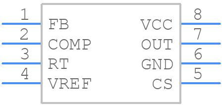 R2A20113ASP#W0 - Renesas Electronics - PCB symbol