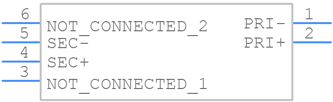 VC5,0/1/9 - BLOCK - PCB symbol