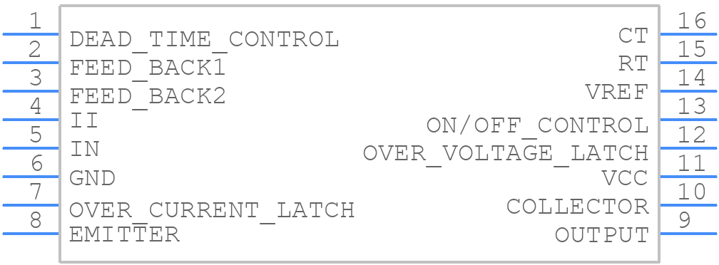 UPC1099CX-A - Renesas Electronics - PCB symbol