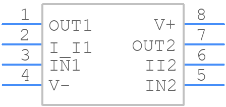 UPC4572G2 - Renesas Electronics - PCB symbol