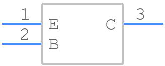 BC846BT116 - ROHM Semiconductor - PCB symbol