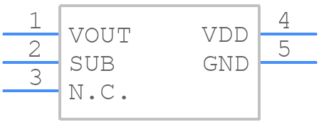 BU4840FVE-TR - ROHM Semiconductor - PCB symbol