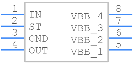 BV1HD090FJ-CE2 - ROHM Semiconductor - PCB symbol