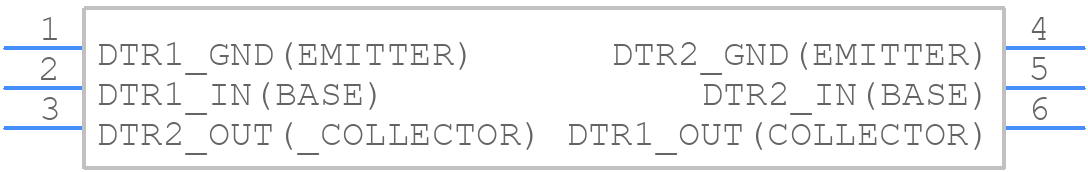 EMH52T2R - ROHM Semiconductor - PCB symbol