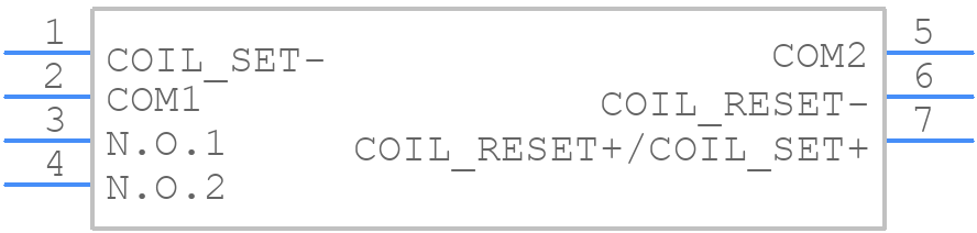 PRL1-5V-DC-2A - Same Sky - PCB symbol