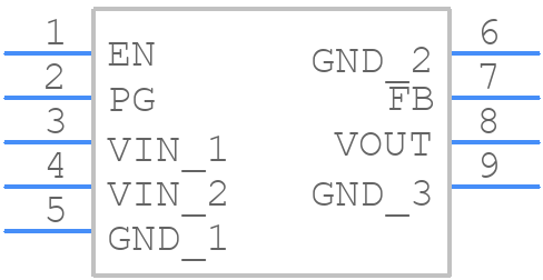 GRM2040-LGA-R - SGMICRO - PCB symbol