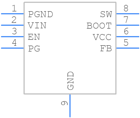 SGM61330AXPS8G/TR - SGMICRO - PCB symbol