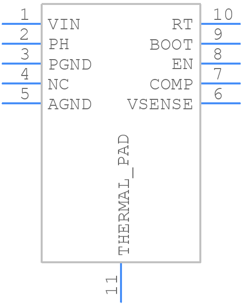 SGM61233ATTD10G/TR - SGMICRO - PCB symbol