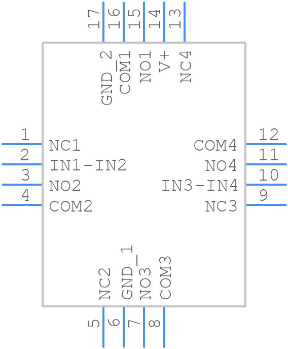 SGM44599YTQB16/TR - SGMICRO - PCB symbol