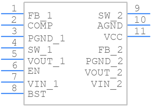 SGM6614XTSL11G/TR - SGMICRO - PCB symbol