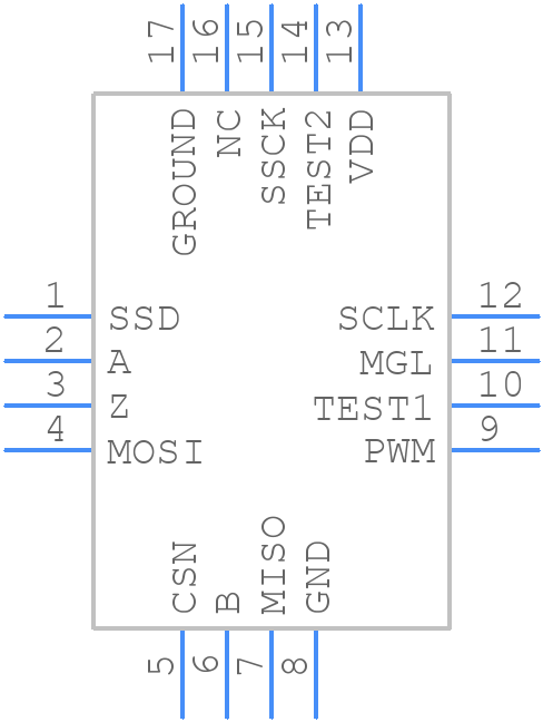 VCE2755Q079 - SGMICRO - PCB symbol