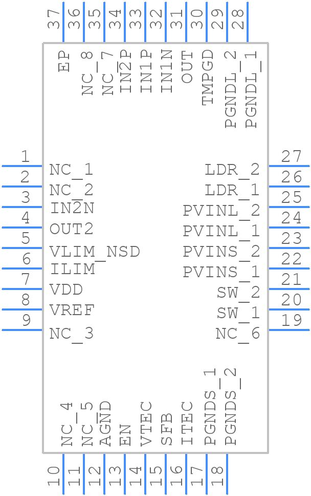 SGM41299CXTQR36G/TR - SGMICRO - PCB symbol